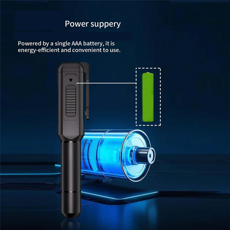 ABJN-Mini Tester Oleju Hamulcowego Detektor DOT3/DOT4/DOT5.1 Samochodowy Tester Płynu Hamulcowego z Metalową Sondą i Sygnałem Dźwiękowym