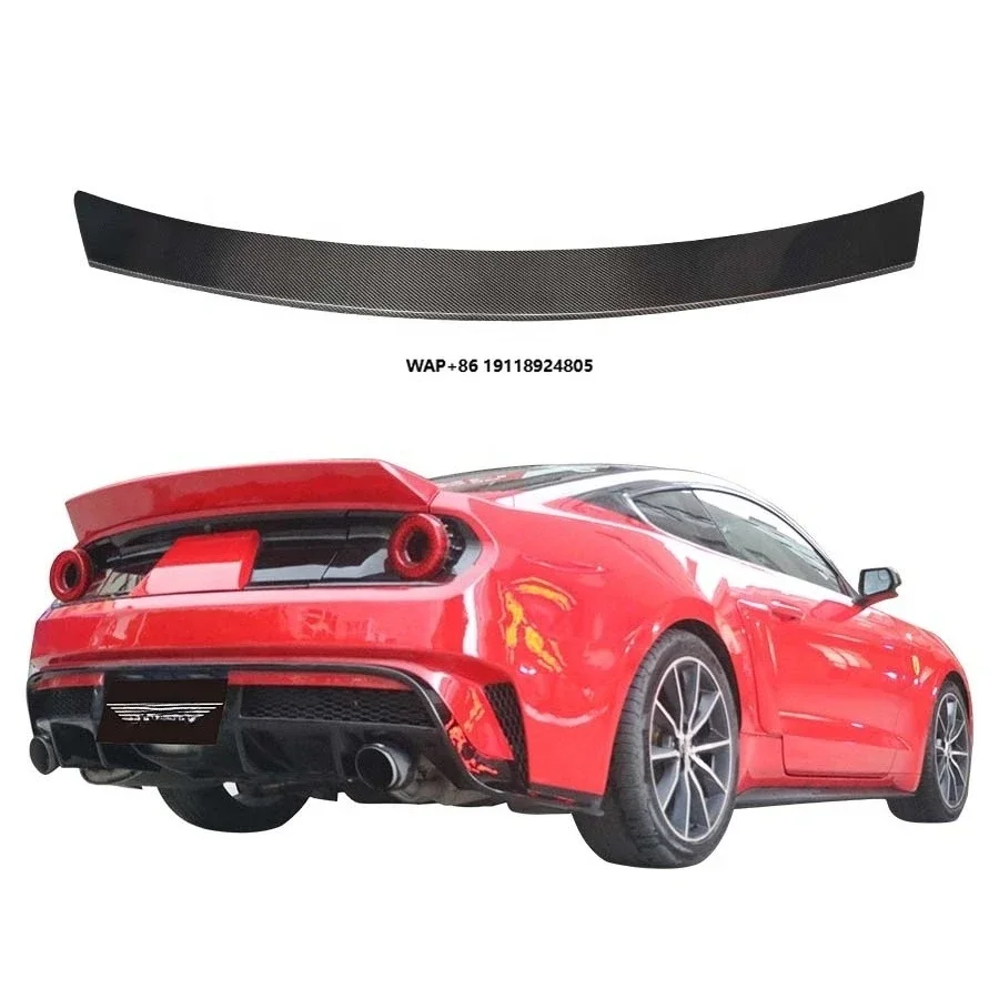 

2015-2023 Carbon Fiber GTT Style Rear Spoiler for Mustang Tail Wing Body Kits