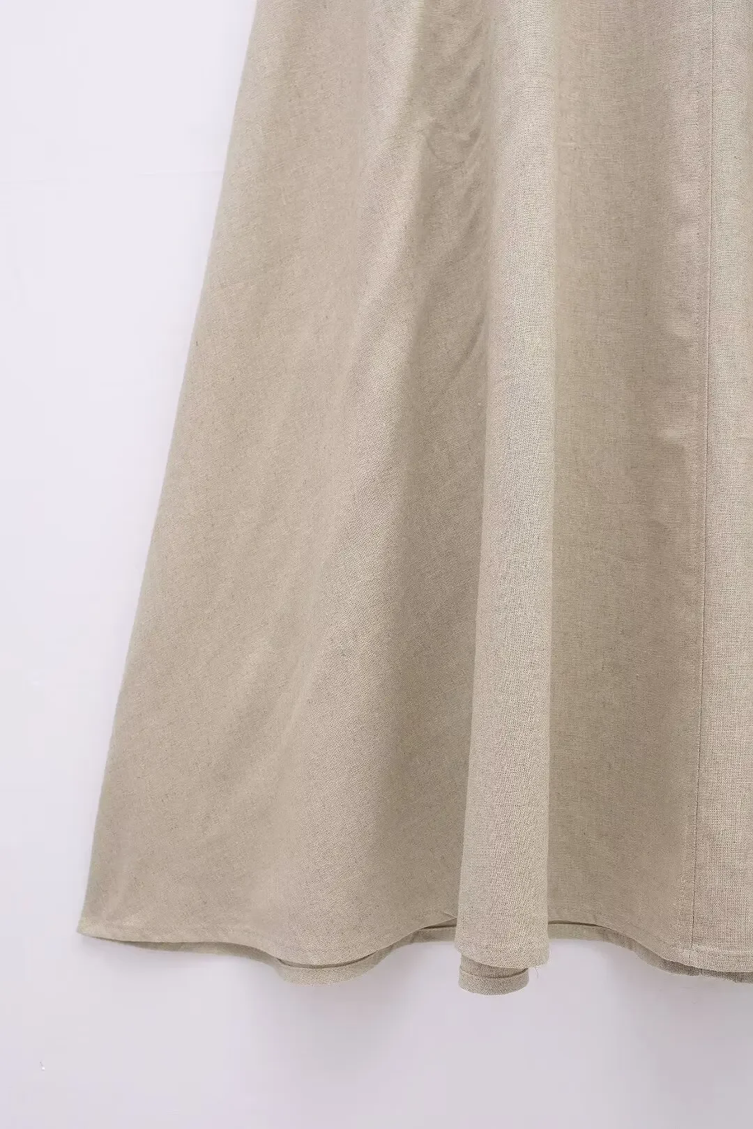 Jupe midi vintage taille haute pour femme, mélange AREX avec ceinture, nouvelle mode, 2024