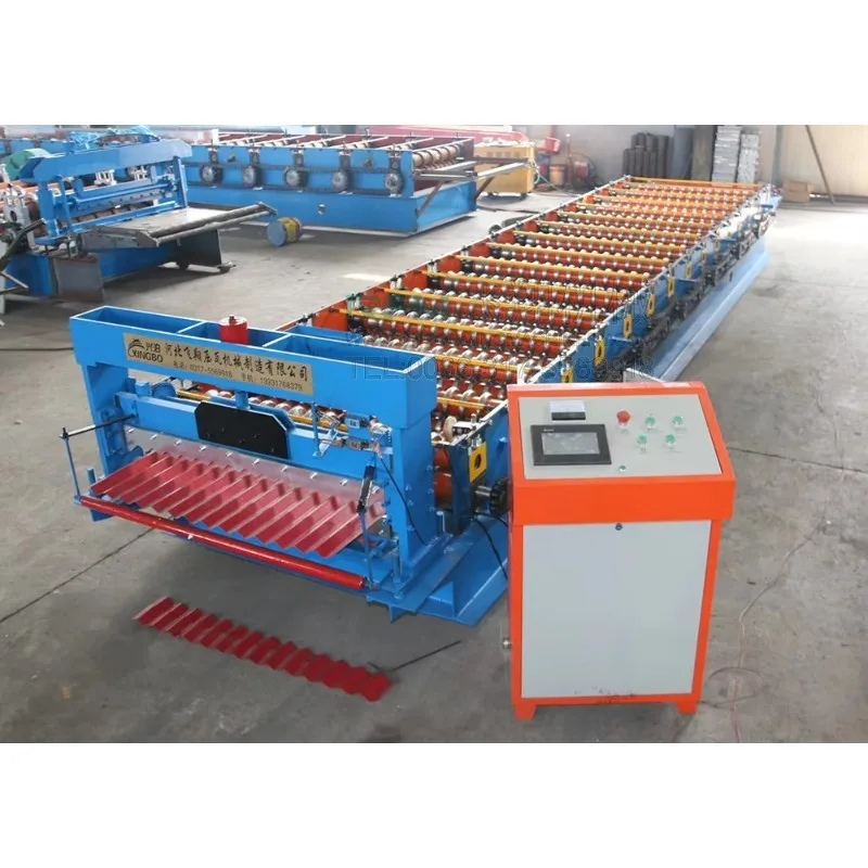 YG Customized Corrugated Iron Roofing Sheet Machine Zinc Plate Making Machine Roof Sheet Roll Forming Machine