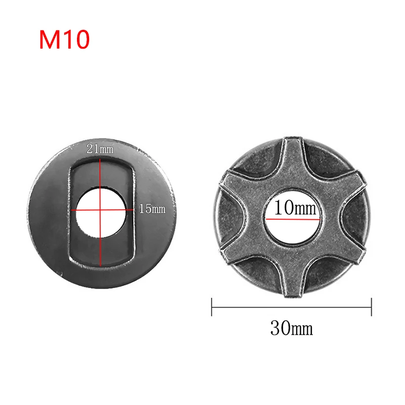 Replacement M10/M14/M16 Chainsaw Gear 100 115 125 150 180 Angle Grinder Gear sawing sprocket chain wheel for Chainsaw Bracket