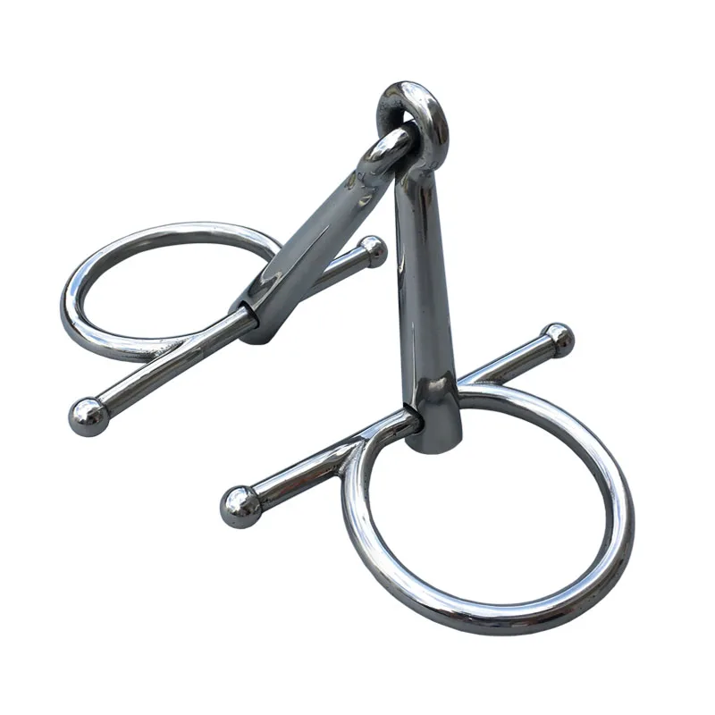 ステンレス鋼製馬勒15cm大型フルチーク馬具