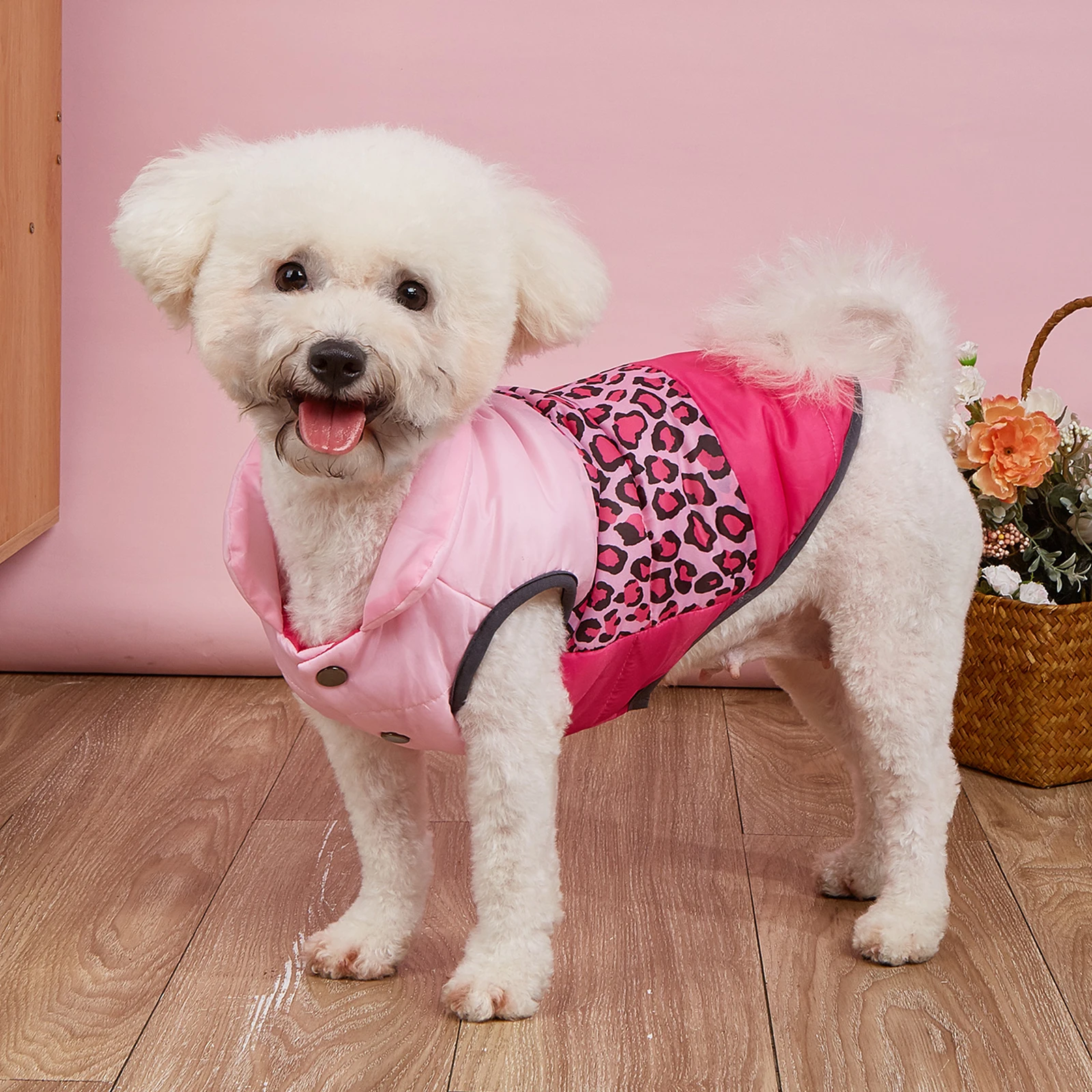 Winter Dog Jacket Windproof Warm Coat For Small And Medium Dogs_voghion.com