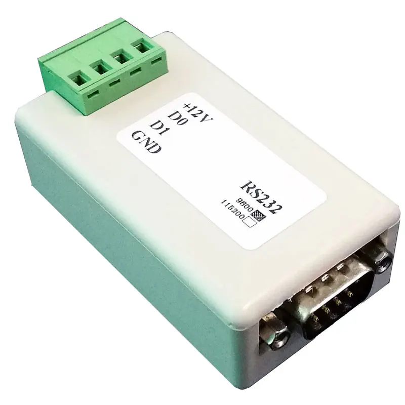 5pcs RS232/wiegand bidirectional converter /RS232 Serial Port Male/ Female To Wiegand Format Wg26/34