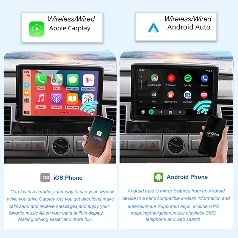 واجهة السيارات اللاسلكية Carplay أندرويد لأودي A8 RS8 S8 MMI 3G نظام مرآة تشغيل الهواء صورة عكسية كاميرا التوصيل والتشغيل
