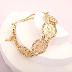 Turkish Coin Bracelet for Women Women's Fashion Bracelet Kurdistan Jewelry Vintage Classic Coin Bracelet Kpop Couple Bracelets