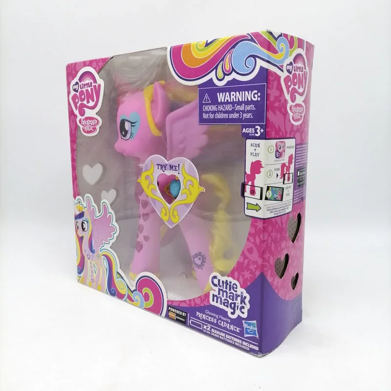 Hasbro My Little Pony Equestria Princess Cadence Mi Amore Light Glowing Hearts Action Figure Children Birthday Gifts Dolls Toys