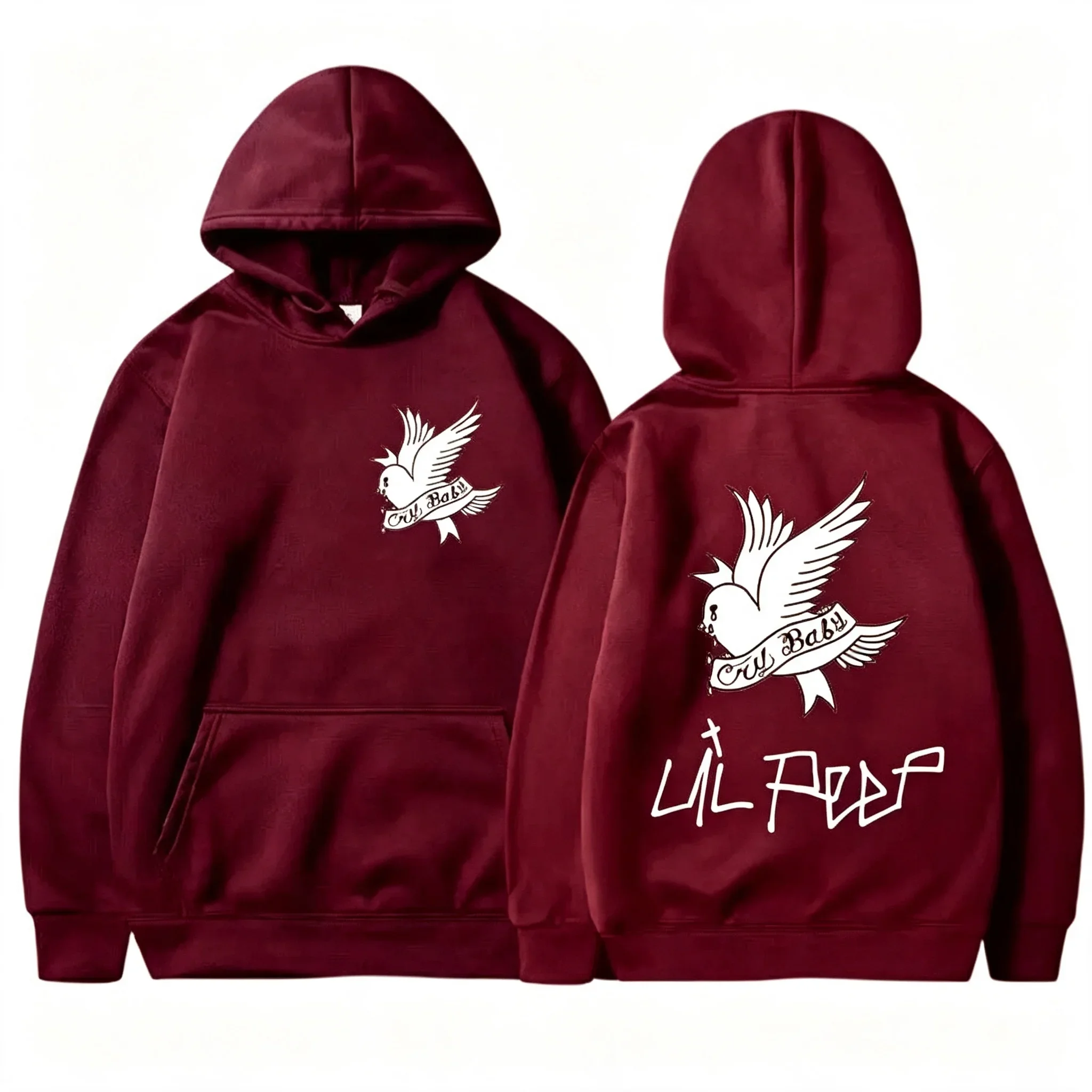 Neue Herbst-Hoodies für Männer mit Lil Peep-Print, Herren/Damen Lil Love Streetwear, Modische Lässige Hip-Hop-Sweatshirts für Männer – Detail 11
