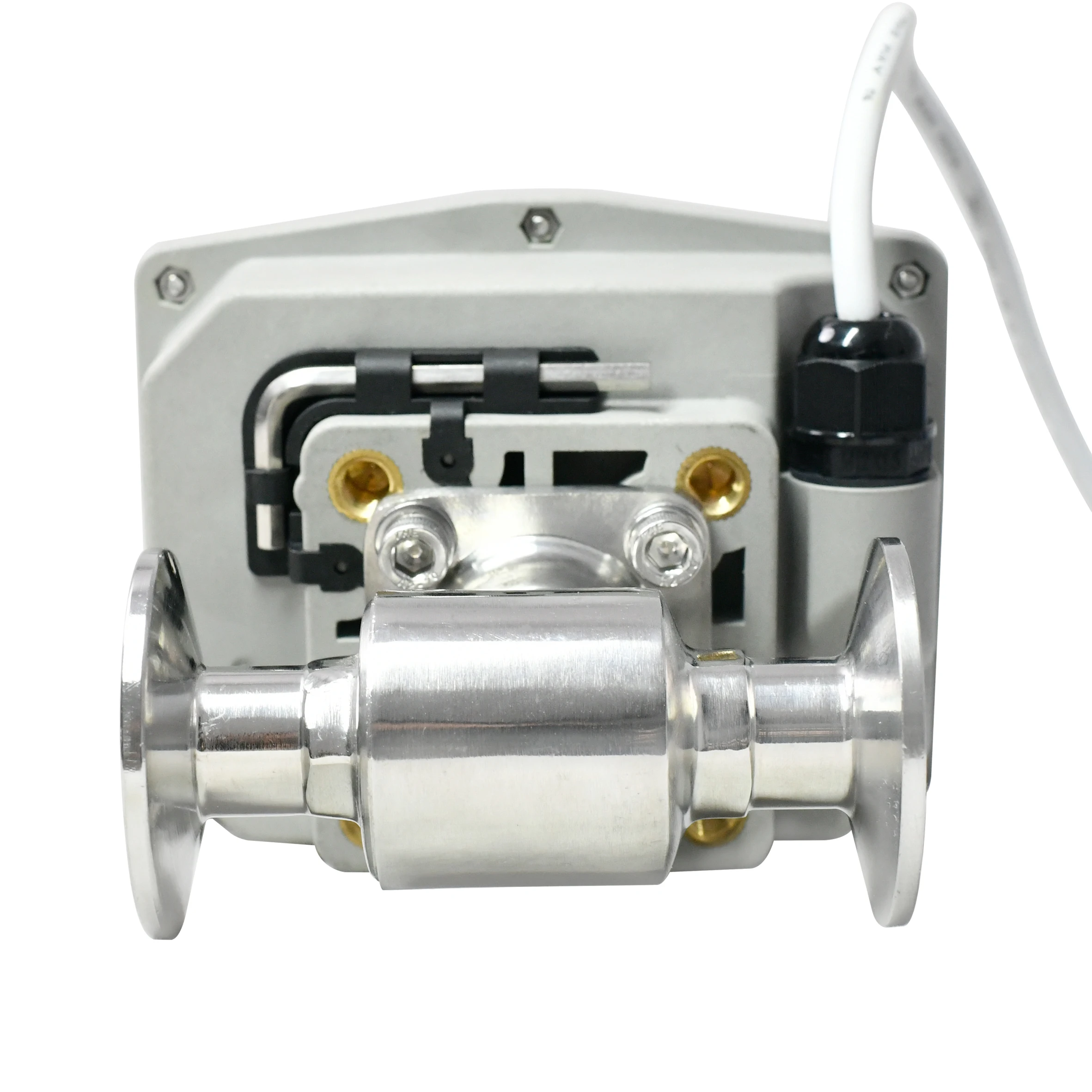 DC12-24CV DN32 304SS Quick-fit Electric timer automatic control Ball Valve