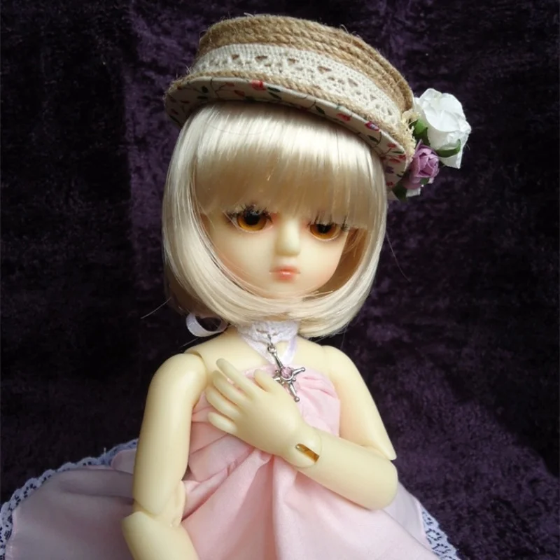 

JD026 1/8 1/6 1/4 1/3 Модный парик для кукол BJD, размер 5-6 дюймов до 8-9 дюймов, парики для кукол OB11 YOSD MSD SD, оптовая продажа аксессуаров для кукол