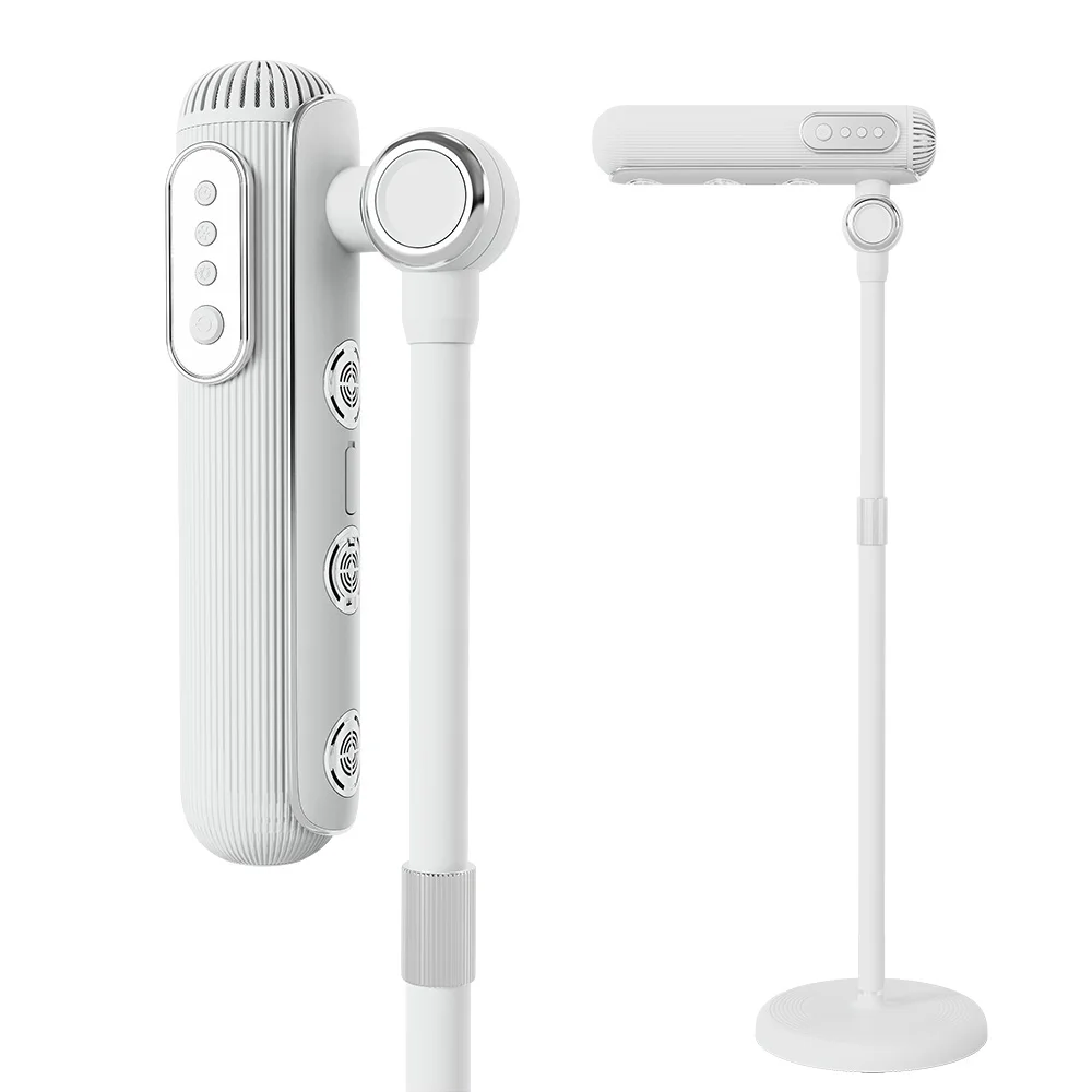 Hands Free Stand up Adjustable Vertical Hair Dryer Negative Ion Professional Salon 110,000 RPM High Speed Standing Hair Dryer