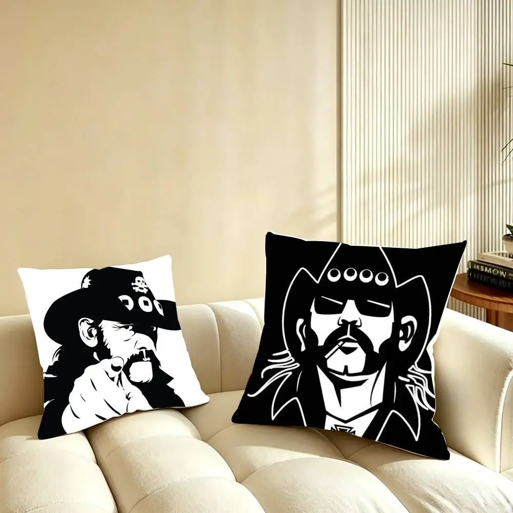 

M-Motorhead Rock Band Pillow Case for Sofa Living Room Home office Decor Protective Cover