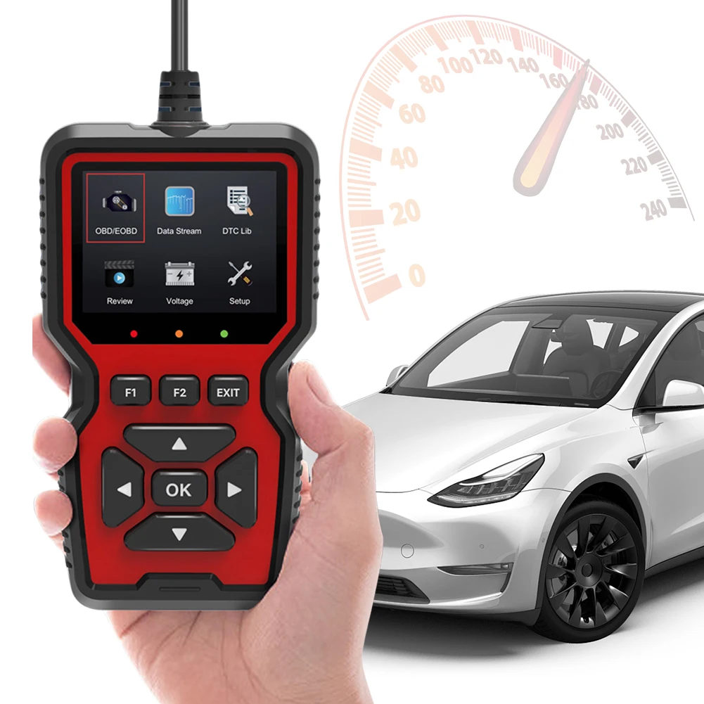 

Диагностический сканер V519 для измерения напряжения батареи