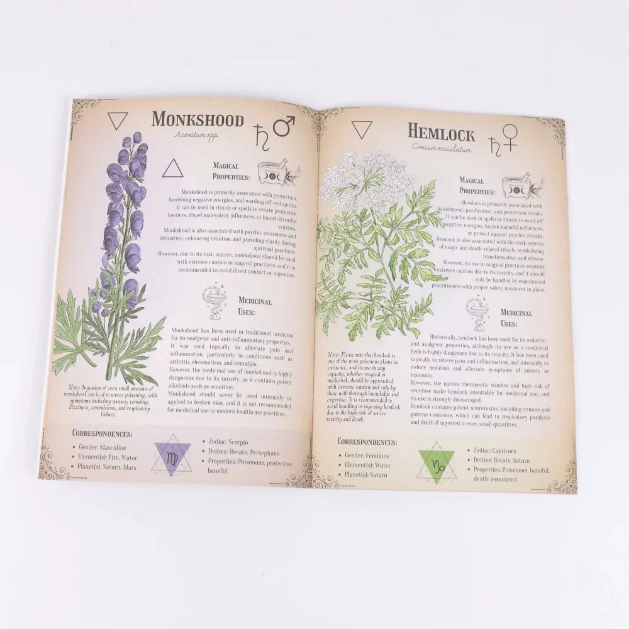 

Herbal Handbook - Explore the secrets of herbs in this beautiful set, including plant illustrations and herbal treatments