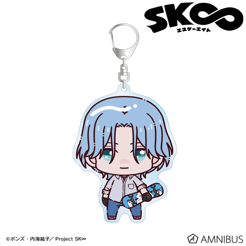 

6CM hot Anime SK8 the Infinity Acrylic Keychain Model Cosplay Characters Ornament Accessories Good Collection Gifts