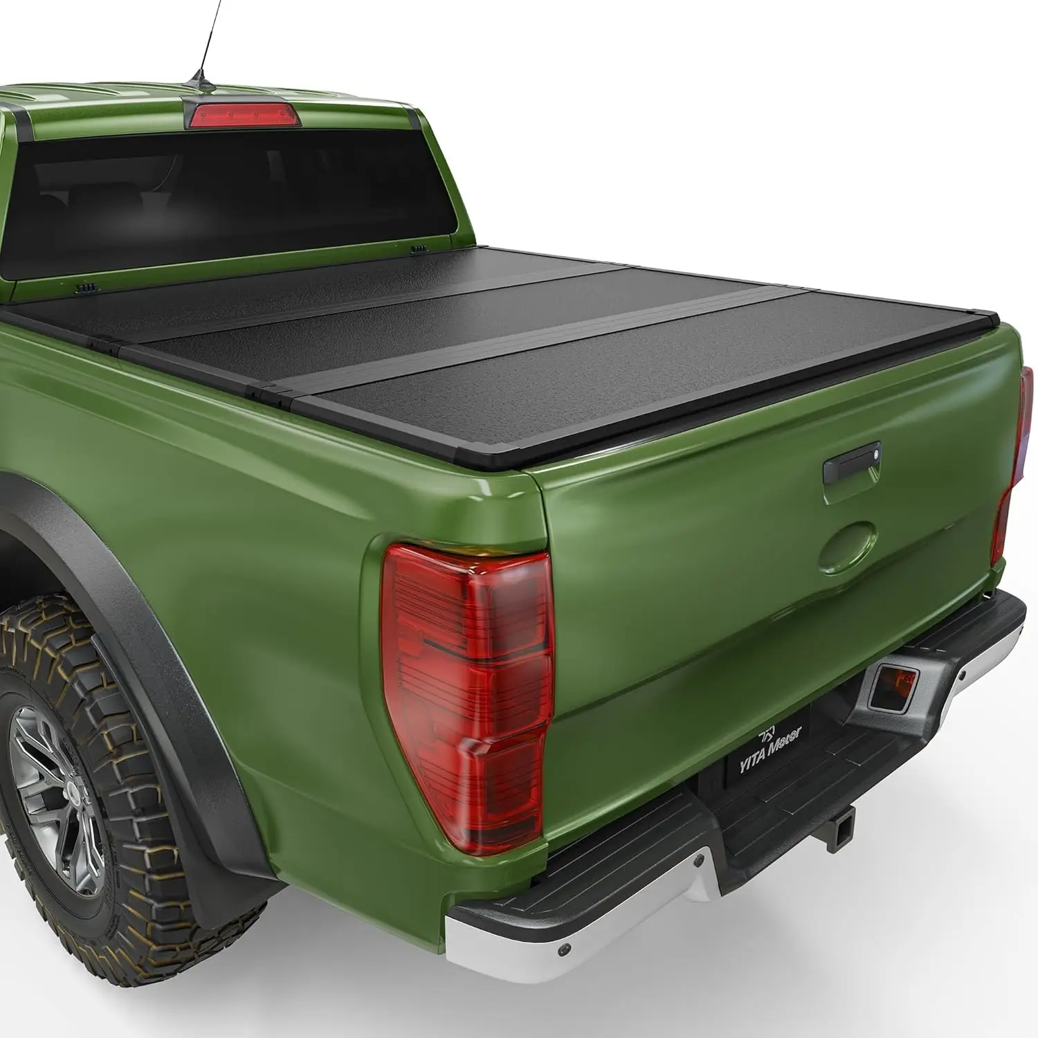 

Hard Tri-fold Truck Bed Tonneau Cover Compatible with 2022 2023 2024 Ford Maverick | 4.5' (54") Bed