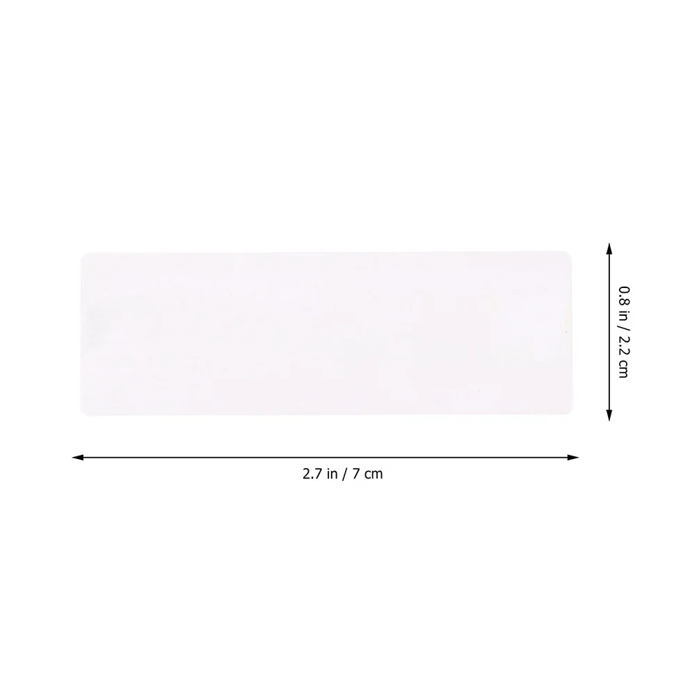

2 Rolls Blank Classification Stickers Self-Adhesive Home Use Label Stickers Office Tag Sticky Labels Multipurpose