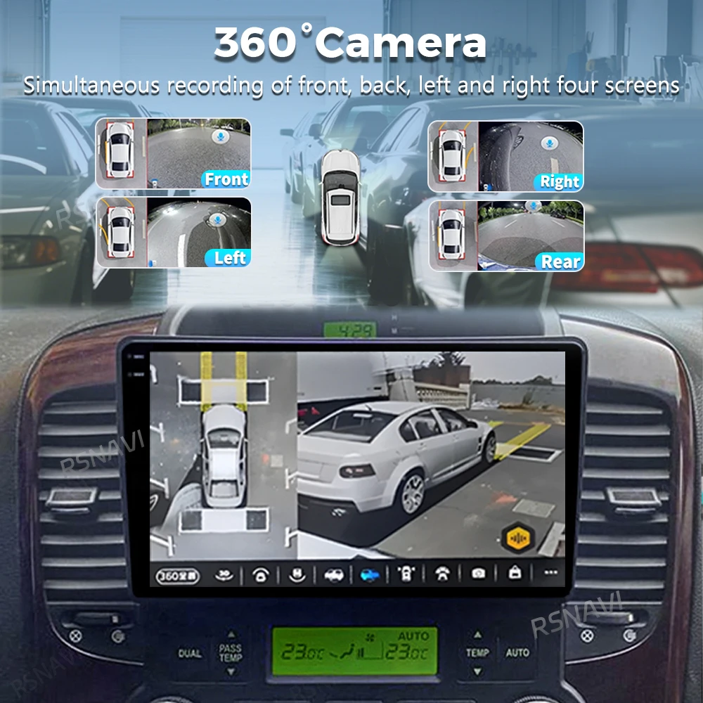 Android 16 For KIA Carnival VQ 2006 - 2014 2K QLED Android Car Radio Multimedia Video Player GPS Stereo CarPlay 4G Head Unit
