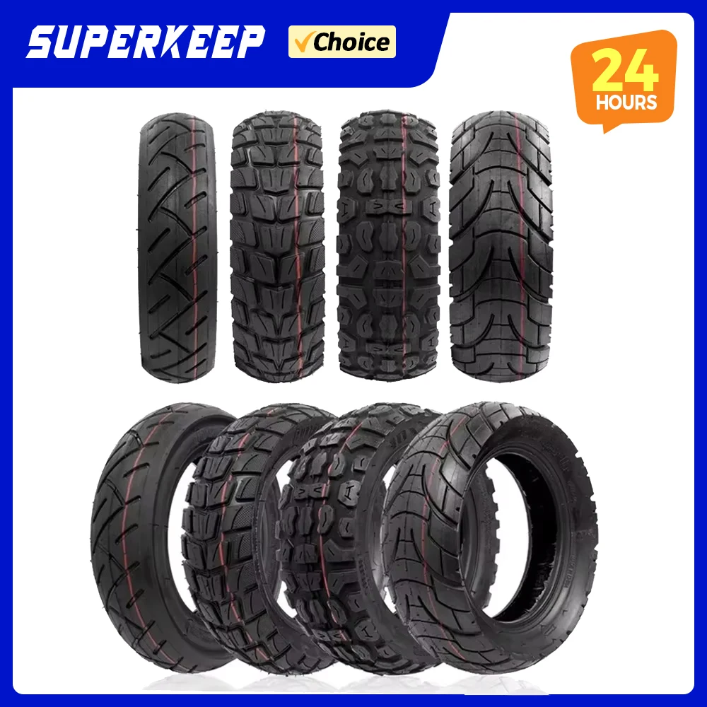 Pneu de Scooter électrique de 10 pouces, 80/65 – 6, 255x80, pour Inokim Oxo Kugoo M4 G1 Dualtron VICTOR EAGLE Speedway 4 Zero 10X, pièce de vélo
