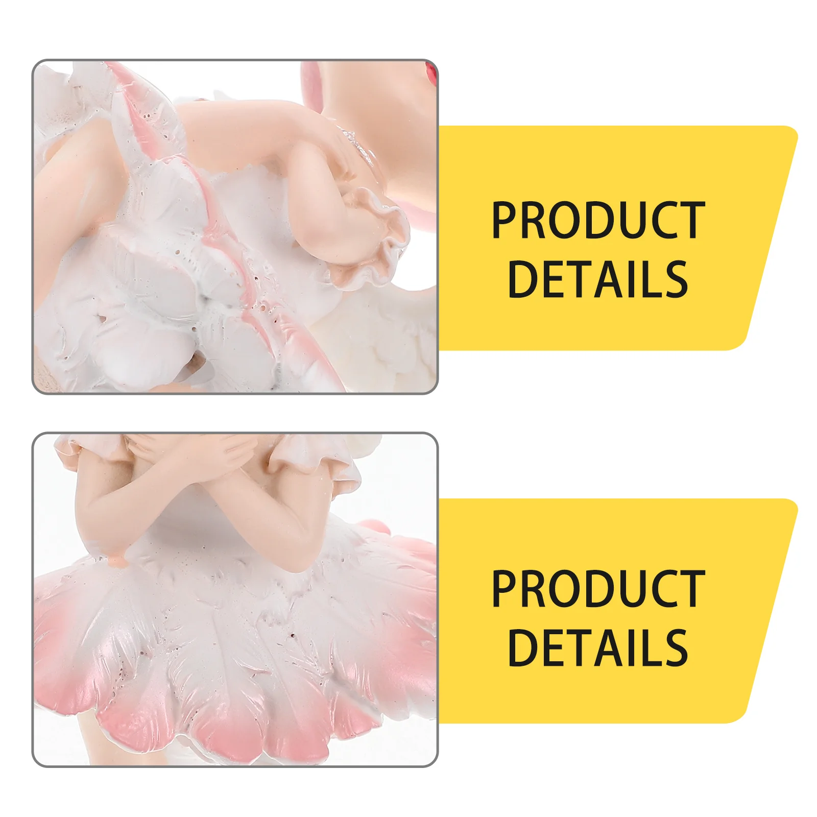 

Resin Cake Decor Ballet Girl naments Exquisite Desktop Crafts Decoration Stylish Visual Enjoyment