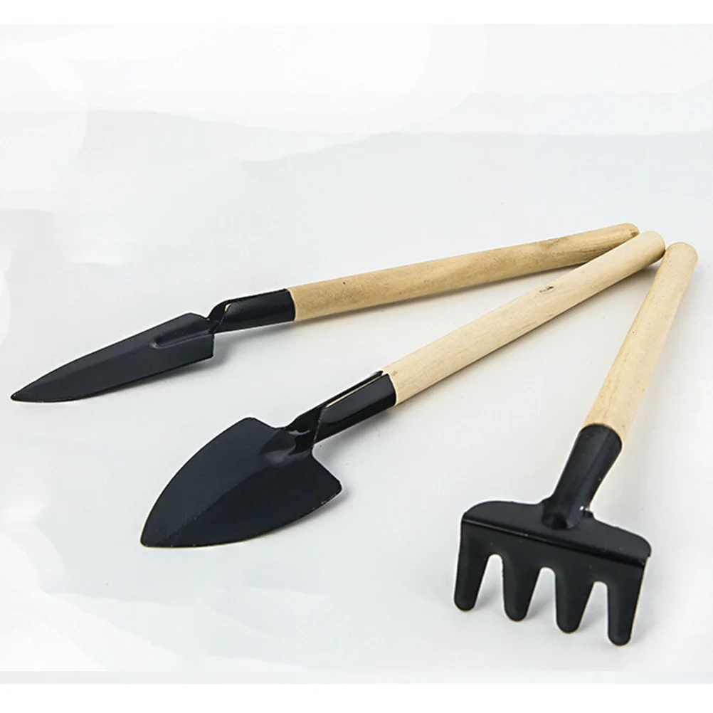 3pcs Mini Garden Tool Set Lightweight For Planting Succulents Small Potted Plants Horticulture Gardening Kit Shovel