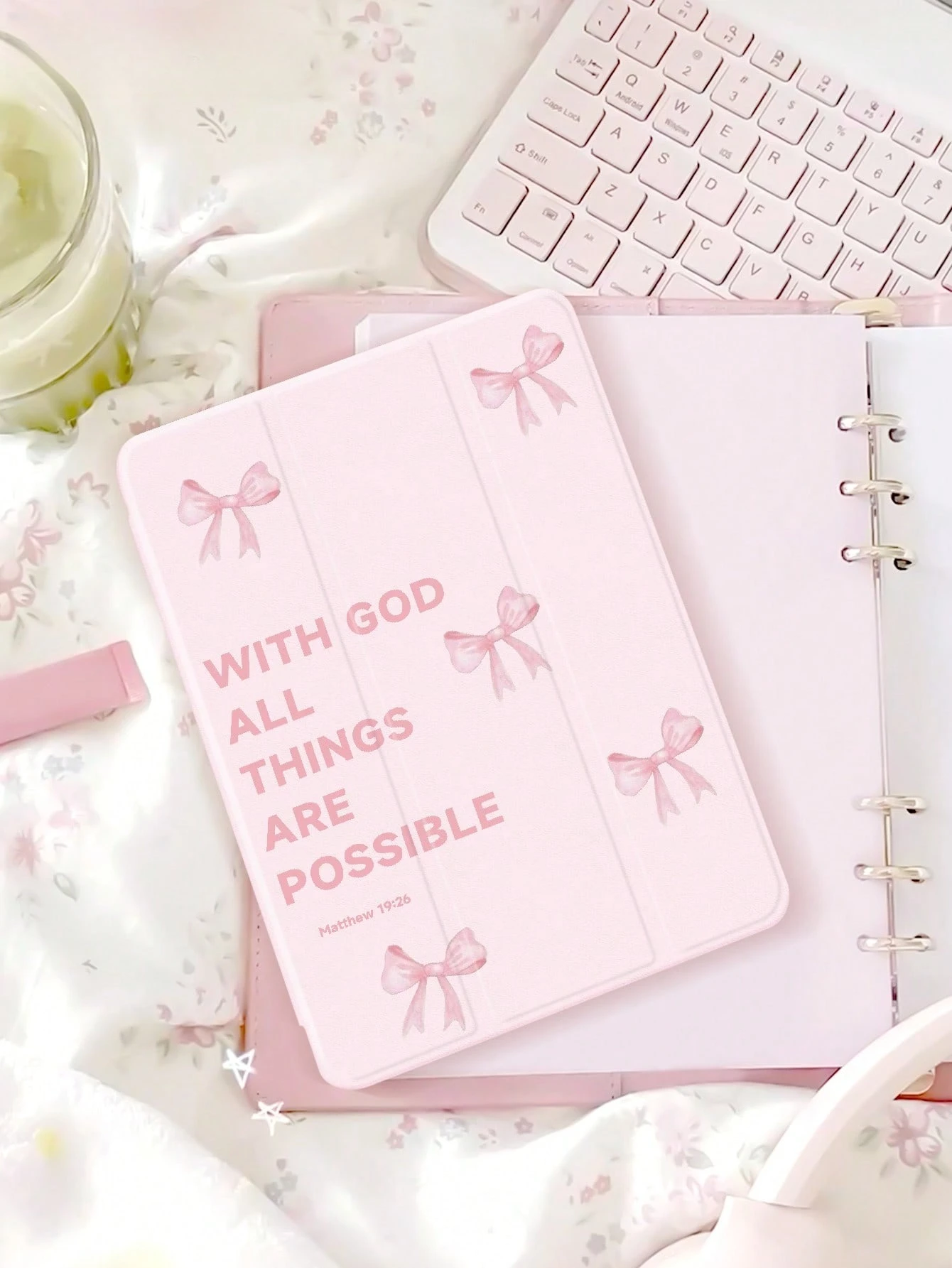 

С GOD ALL THINGS ARE POSSIBLE PAD CASE для iPad pro 10/11/2020/6/7/8th/Air 3rd/Air 4/9th Gen/Air 5-го поколения 2022/Air 11