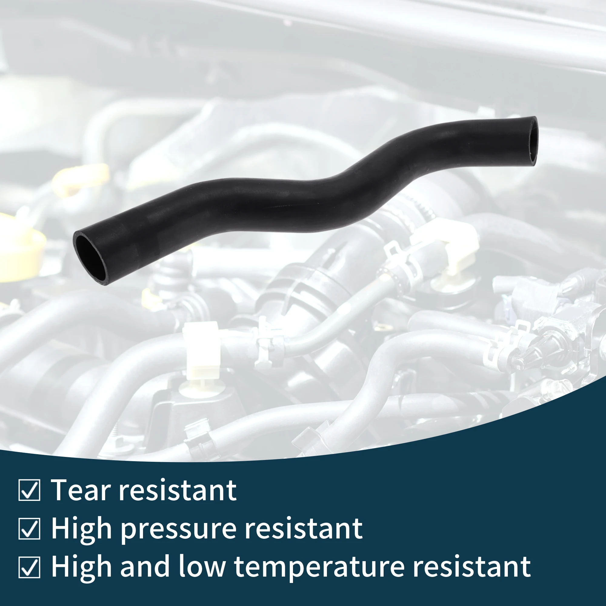 Motoforti خرطوم المبرد سخان خرطوم المبرد المخرج خرطوم الأنابيب رقم 1657238100 لكزس LS460 4.6L 07-12 النازل