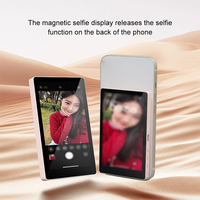 Magnetic Phone Selfie Monitor Screen for Smartphone Rear Camera Selfie Vlog Live Stream for iPhone Android phone