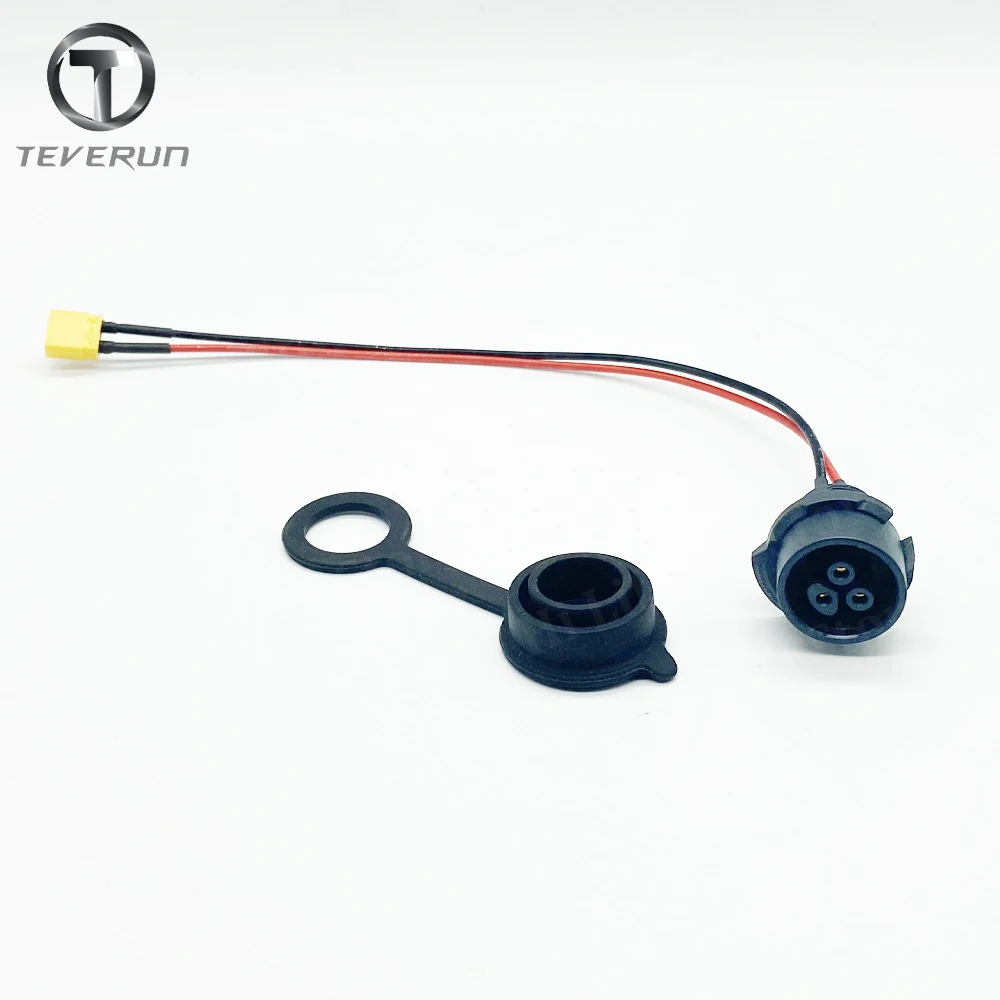 Original Teverun Fighte 11+ Certified Charging Port for Teverun Fighter 11 Supreme Blade GT/Blade GT+ Scooter Charging Port Part