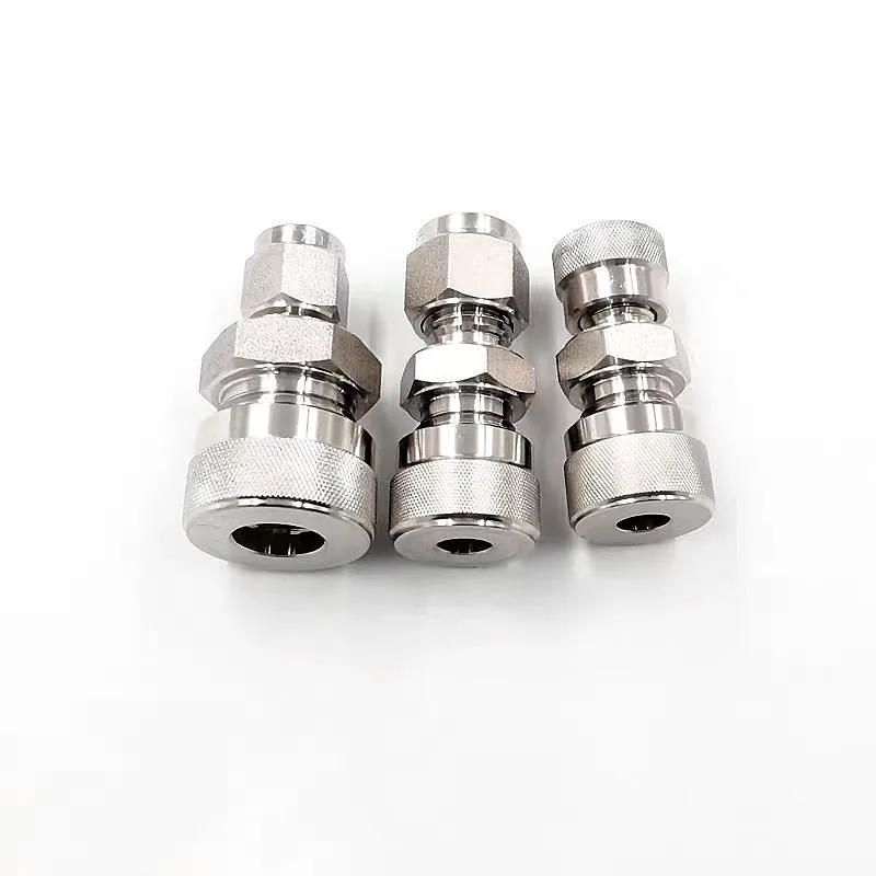 

Double Ferrule to Quartz Tube Glass Metal Vacuum Fittings