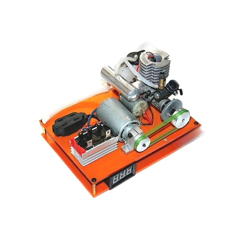 15 Level Miniature Generator Model 220V Scientific Experiment Teaching Aid Brushless Motor Electric Start Methanol Engine Model