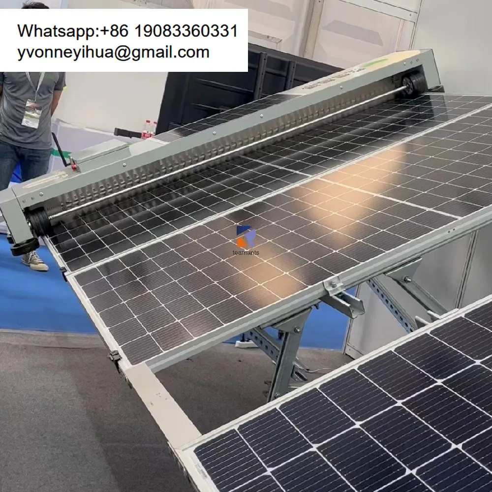 Strong Gradeability Solar Robot Solar Panel Cleaning Accessories Machine Equipment Fully Automatic Robot Solar Panel Cleaning