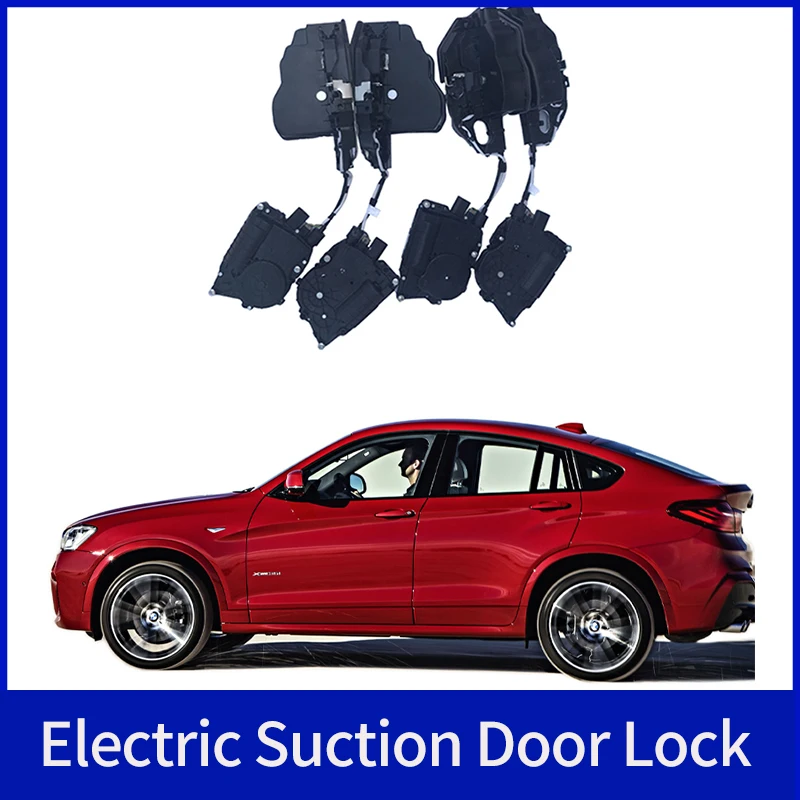 

For BMW X4 2014~2023 Car Soft Close Door Latch Pass Lock Actuator Auto Electric Absorption Suction Silence Closer