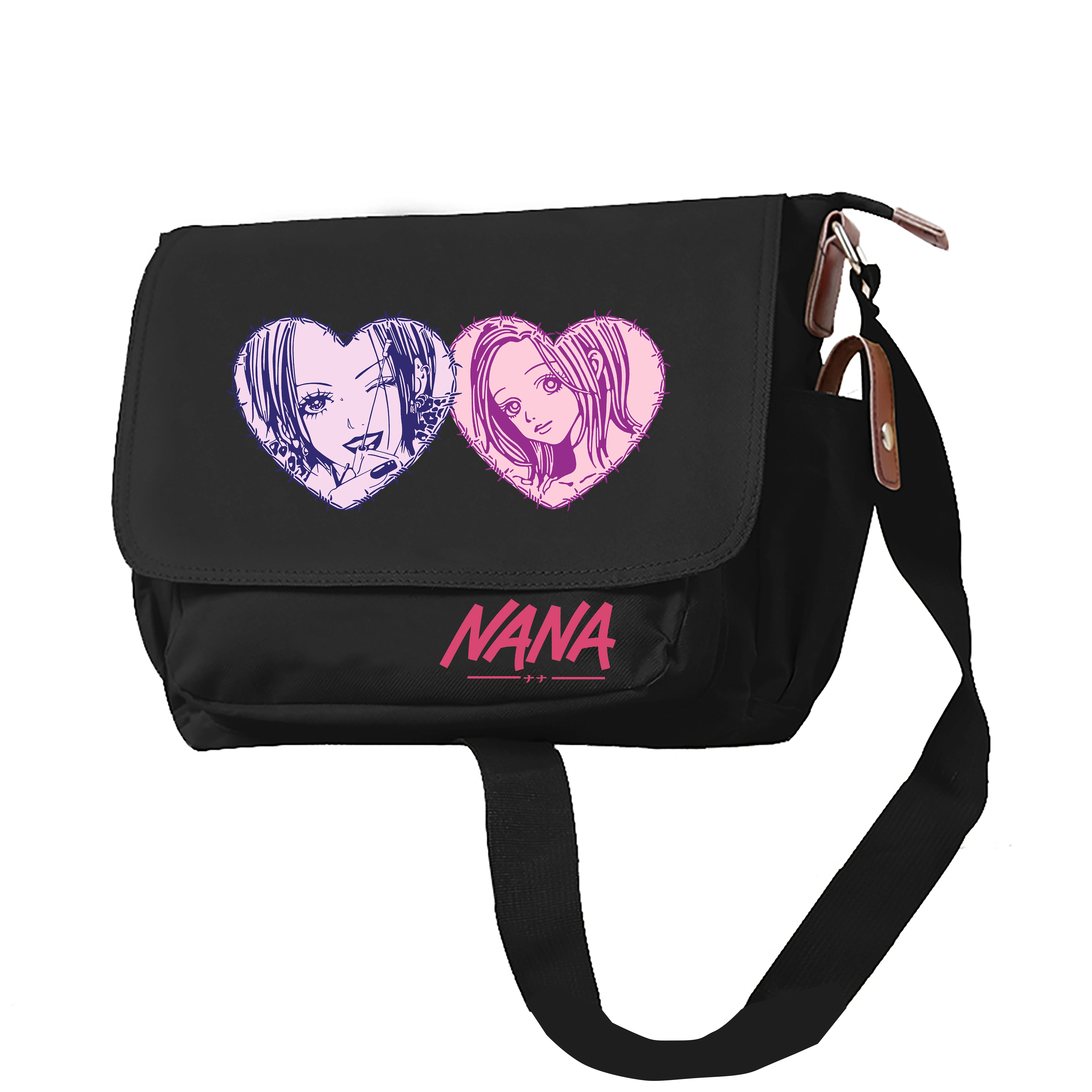 Anime NANA Women Cross bag Cartoon School Bags OXford Bookbag Kawaii Crossbody Bag for Girls Small Messenger Bag Unisex Daypack