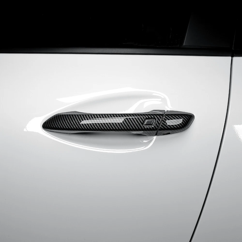 Für Hyundai Veloster JS 2019-2022 Auto-Tuning Außentürgriff-Dekorationsabdeckung Zierleiste Außenzubehör LHD – Detail 3