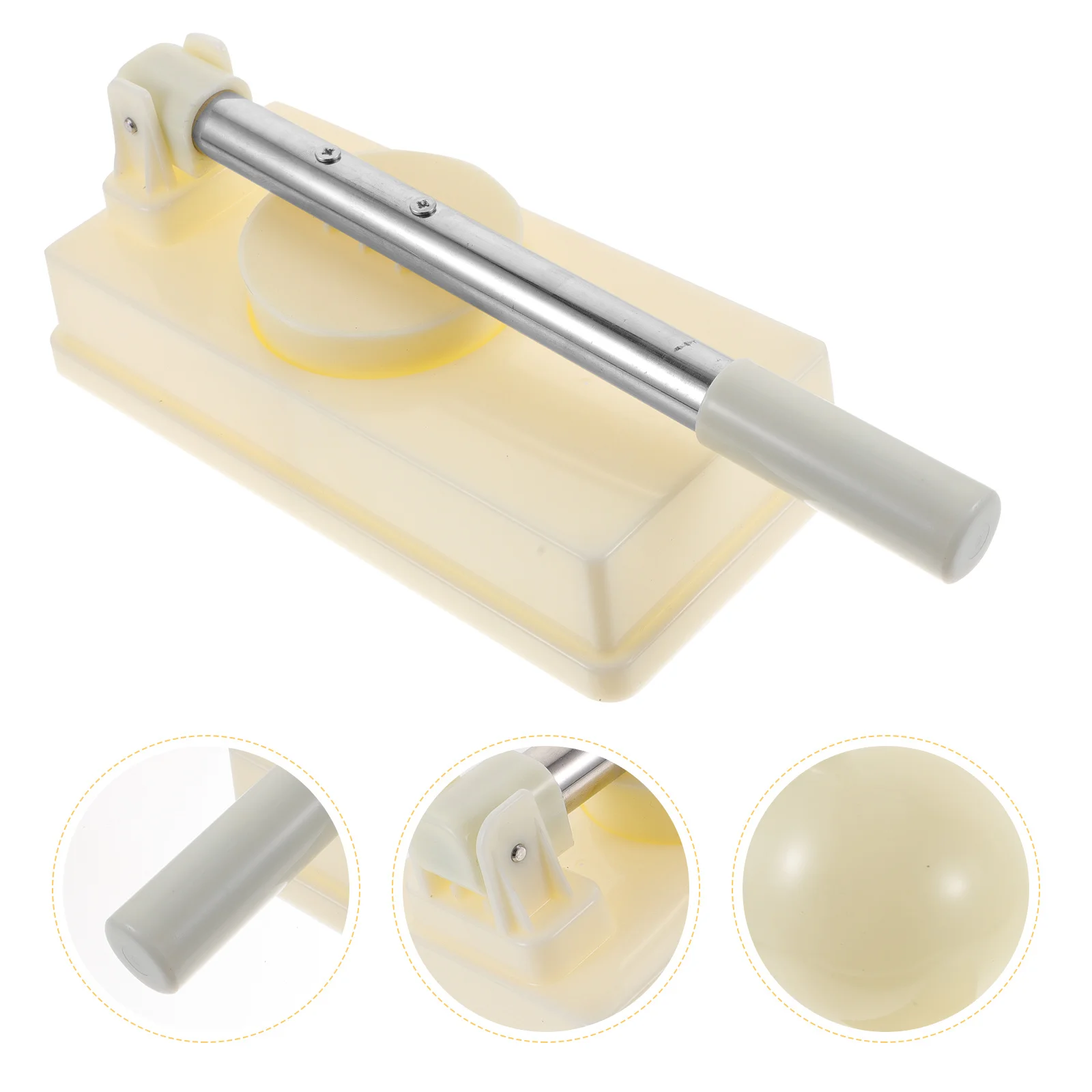 

Mould Dumpling Wrapper Press ABS Stainless Steel Kitchen Gadget Dough Presser Maker Tool Supplies Housewarming Gift