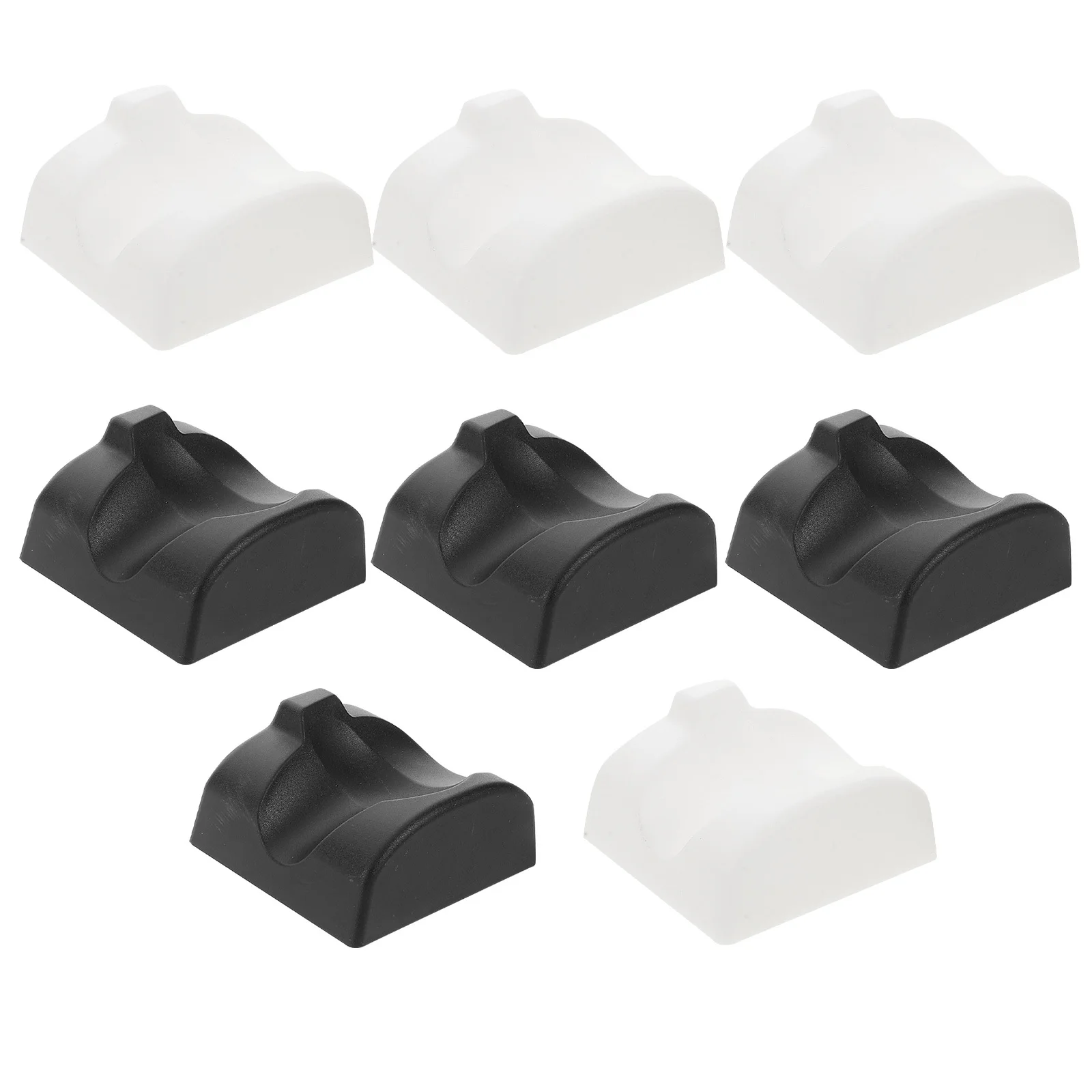 

8 Pcs Ocarina Base Ceramic Unique Shaped Stand Instrument Hole Desktop Resin Hand