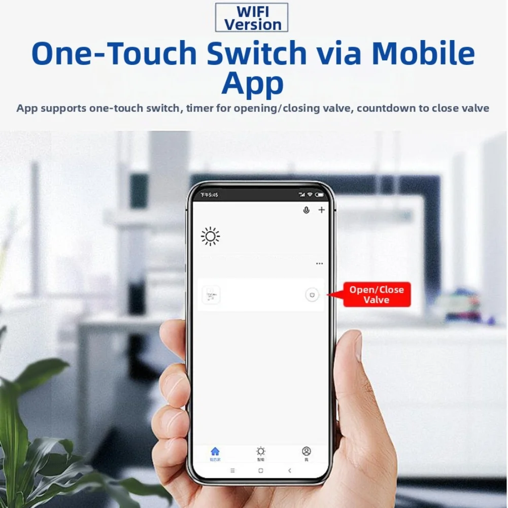 Ventil Controller Für Smart Für Zigbee 3,0 Ventil Controller Fernbedienung Gas Wasser Control Über App Garten Smart Wasserhahn Controller