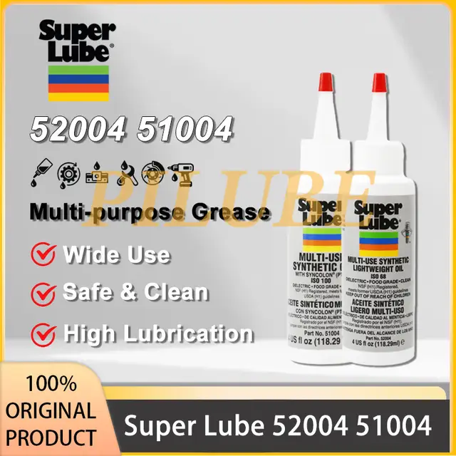 Super Lube 51004 52004 PTFE Synthetic Grease NLGI 2 Food Grade