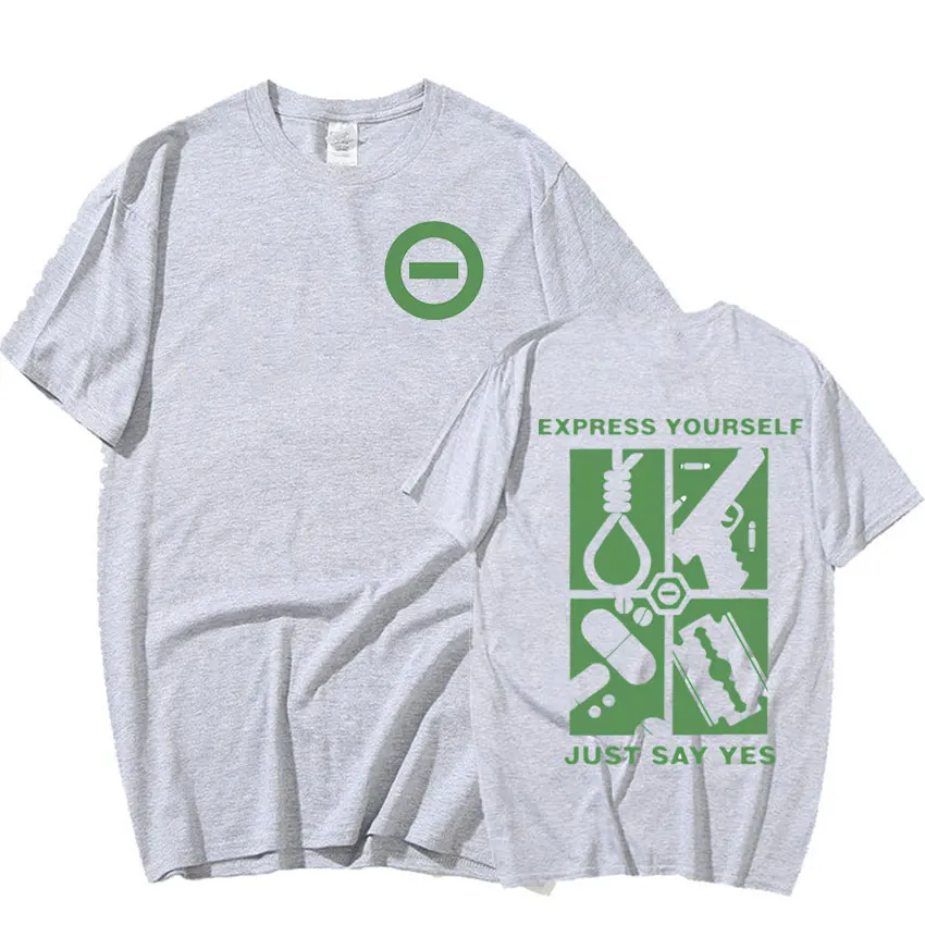 2025 خمر نوع O سلبي بيتر ستيل الجرافيك تي شيرت الرجال النساء القطن المتضخم تي شيرت الشرير الصخرة الهيب هوب تي شيرت