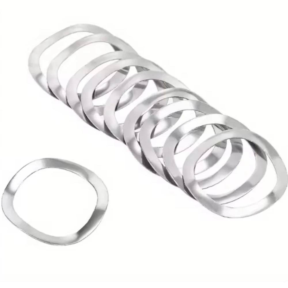 

350pcs M3 M4 M5 M6 M8 M10 M12 Wavy Wave Washers Set Stainless Steel Gasket Assortment Kit Crinkle Spring Wave Washer DIN42013