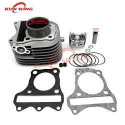 53.5mm Bore Cylinder Piston Kit for Suzuki Address V125 Lindy125 GSR125 UM125 UZ125 Motorcycle Parts