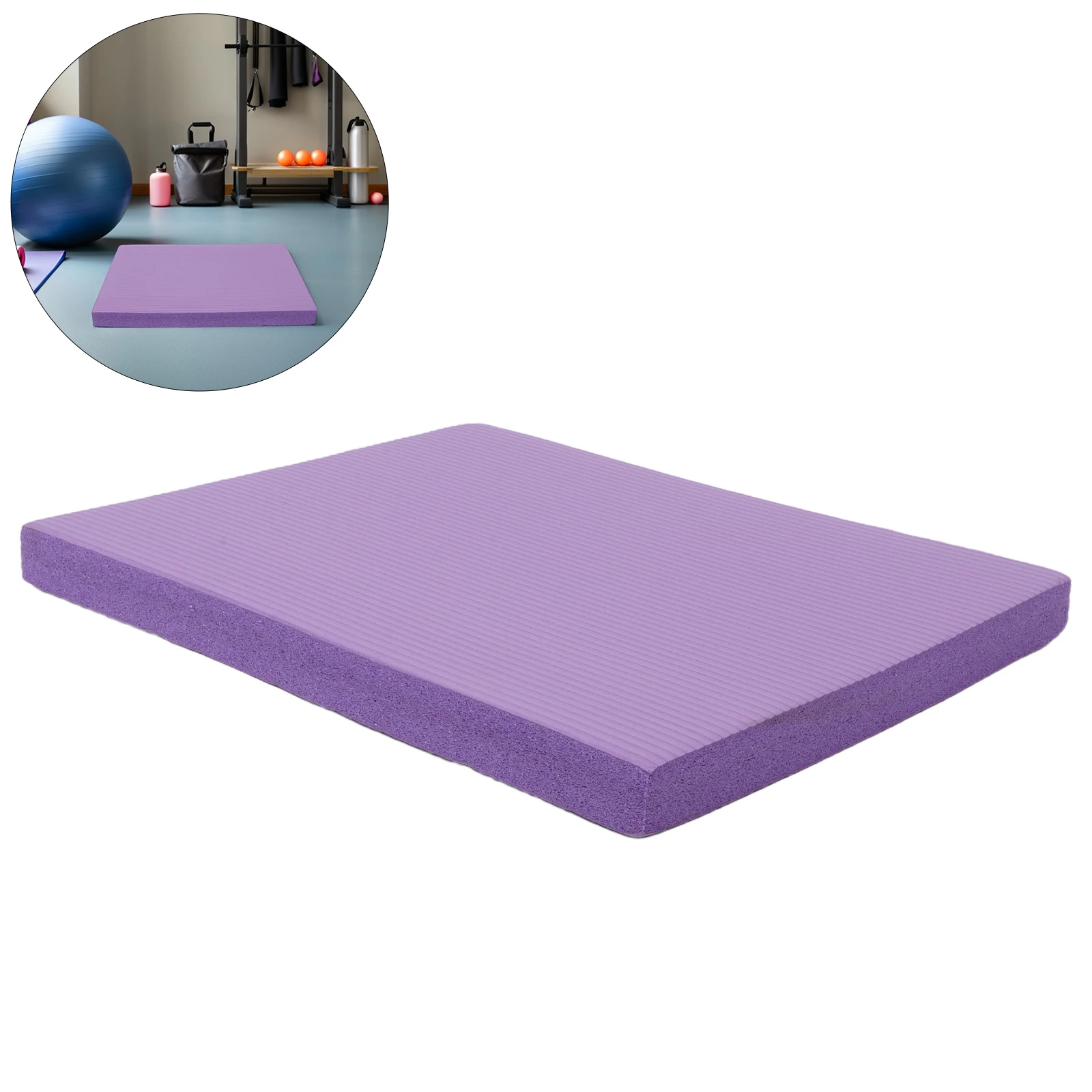 

Thickened Balance Training Pad For Kneeling Planks Exercise Mat Yoga Fitness Nbr Durable Portable Cushion Soft Stability Workout