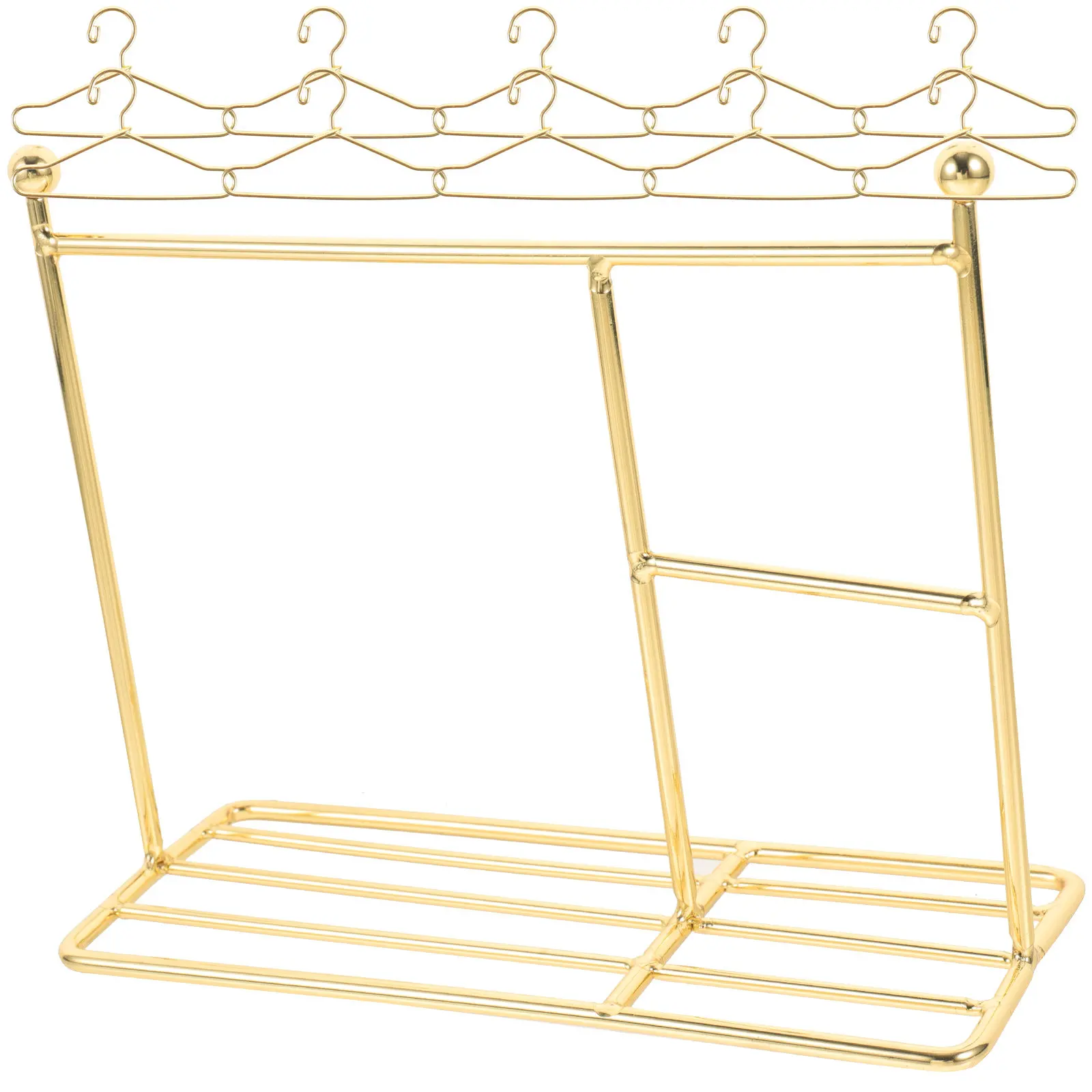 

Набор миниатюрных металлических вешалок для одежды для декора мини-домов, микроландшафтов, спален, гостиных, офисных столов, аксессуар для миниатюрного интерьера