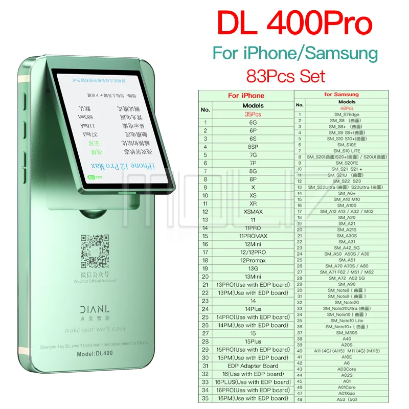 DL400 Pro 画面テスター iPhone 液晶 タッチ 31枚セット DL400 Pro LCD