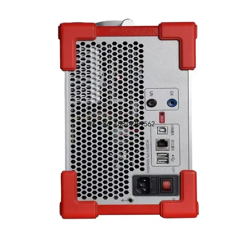 Wmwmnu Red Three Phase Relay Test Kit 3-Phase Relay Protection Tester Microcomputer Based for Electrical