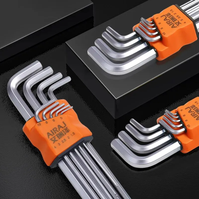 Multi Functional Hex Wrench Set High Torque Wear-Resistant Anti Slip Anti Rust Industrial Grade Manual Tools