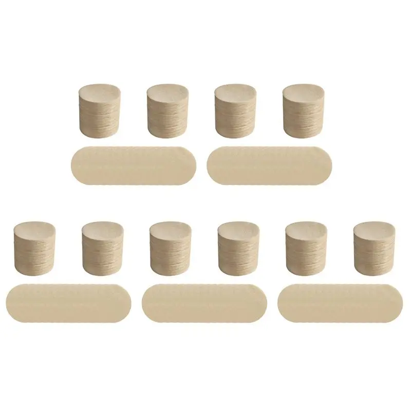 5000PCS Coffee Filters, Replacement Round Coffee Filters, Disposable Paper Filters For Aerobie Aeropress Coffee Filter-A68E