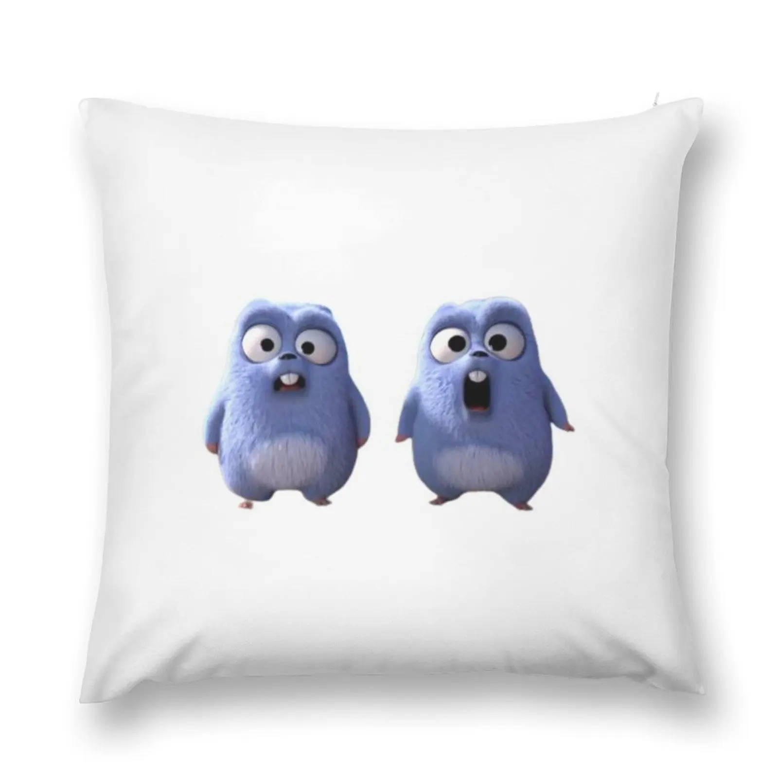 two lemmings surprised Throw Pillow luxury sofa pillows autumn decoration pillow