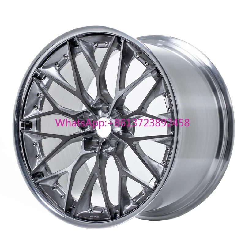 

18 - 26 Inch Concave Style Custom Finish for 2 Piece Forged Alloy Wheels BMW Mercedes Audi Porsche Cars Forged 2 Piece Wheels